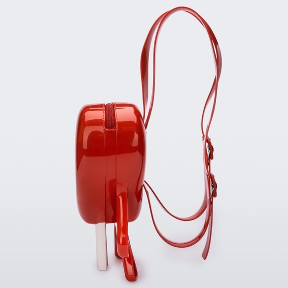 Mini Melissa Bag Jelly Pop Melting Heart Red - Picture 9 of 11